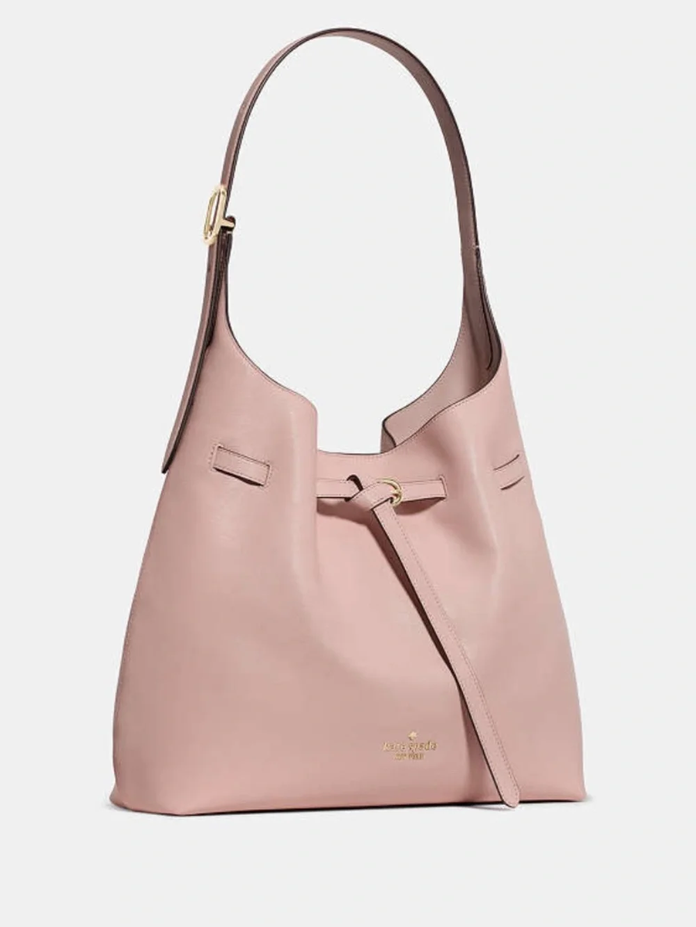 Kate Spade New York 454 Belted Large Shoulder Bag Rose Smoke